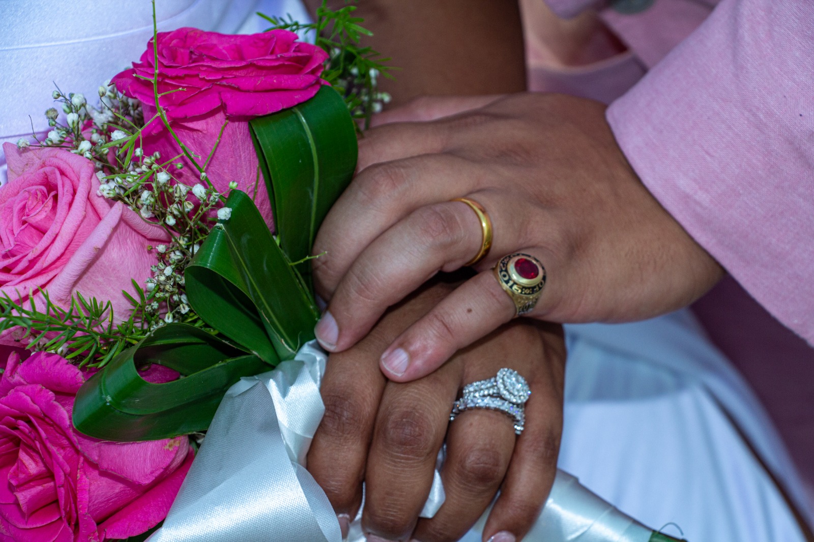 bouquet en una boda