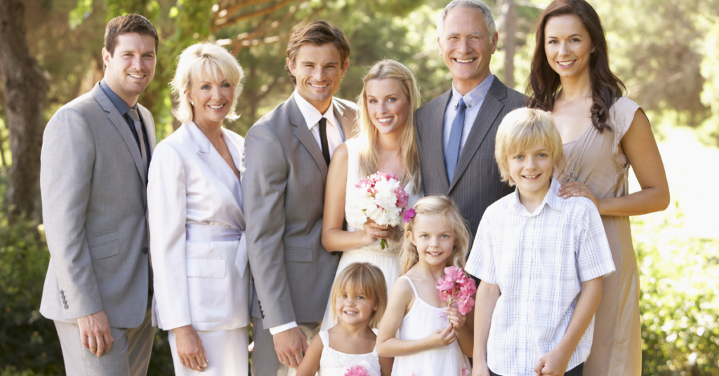 niños en bodas